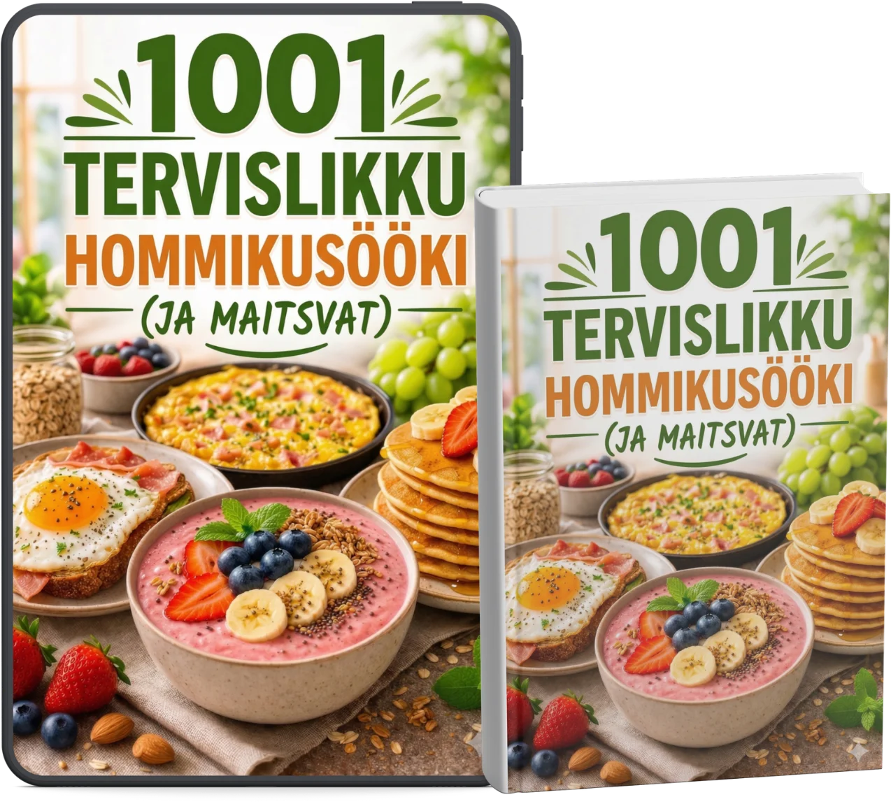 1001 Tervislikku Hommikusööki - Rakendus telefonis